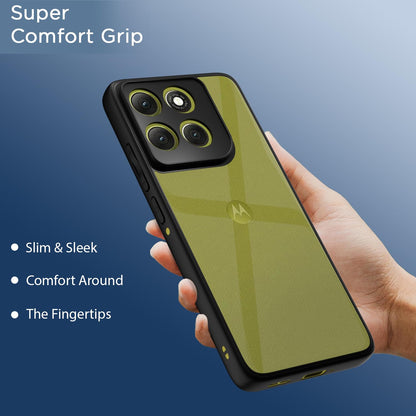 Black Hybrid phone cover for Moto G86 Power 5G – Pikkme – photo 6
