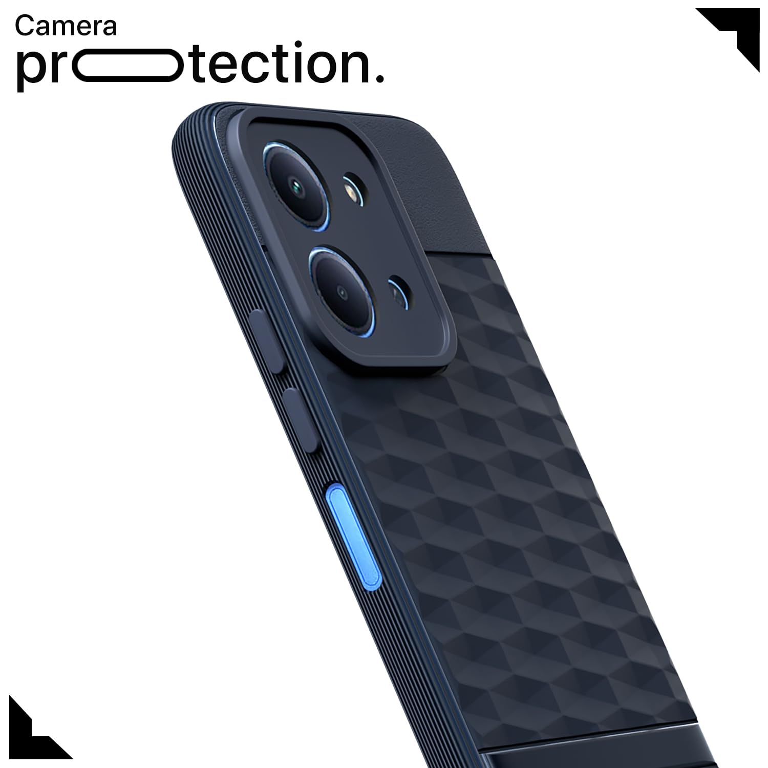 Redmi 15C 5G mobile back cover in blue by Pikkme – photo 5