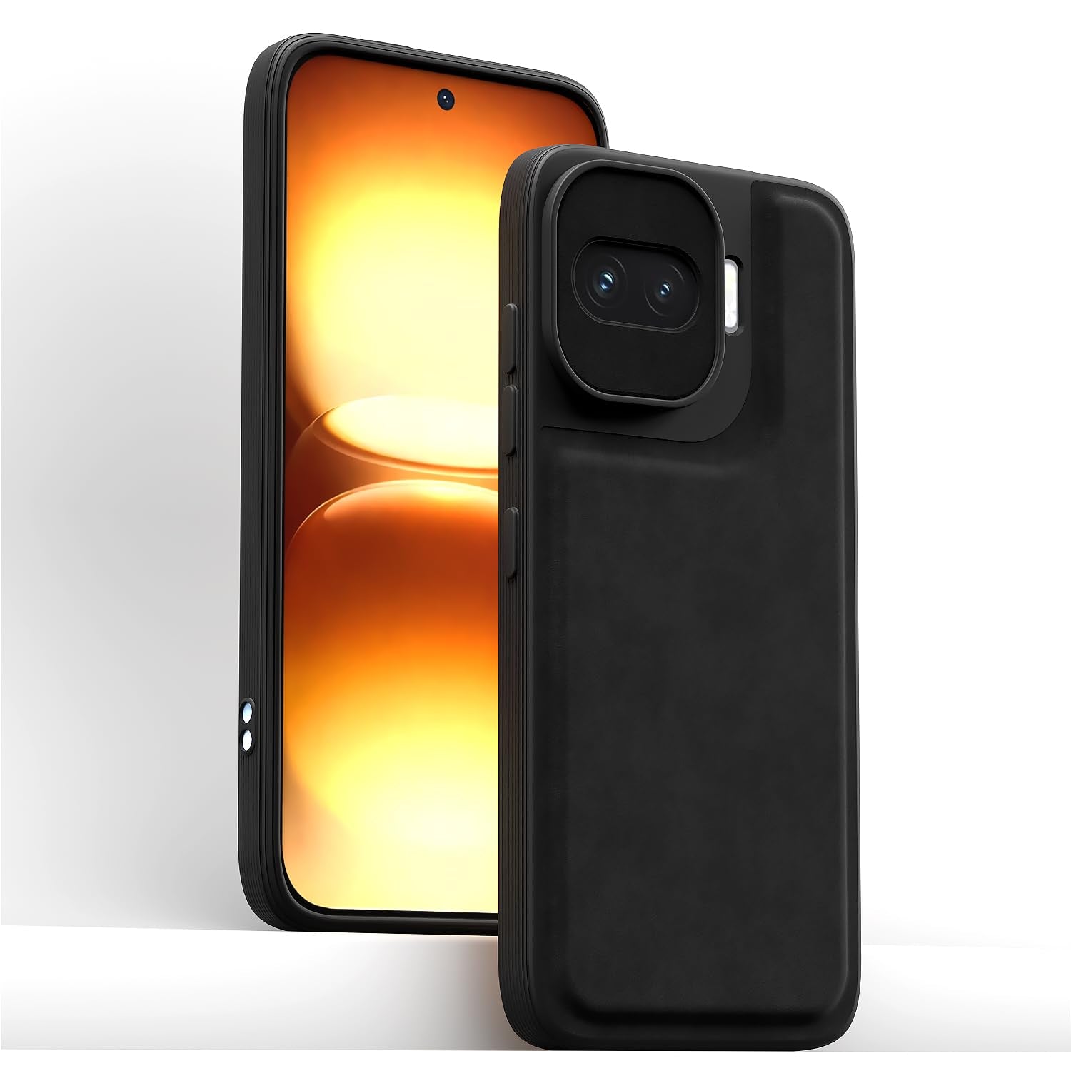 Pikkme iQOO 15R 5G Leather black mobile cover – photo 2