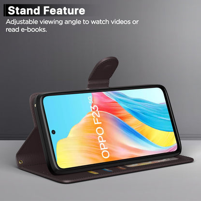 Pikkme Oppo F23 5G coffee mobile flip cover – photo 3