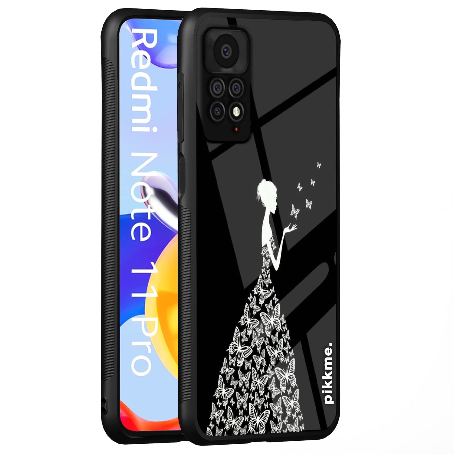 Pikkme Hybrid mobile back cover for Redmi Note 11 Pro/Note 11 Pro Plus 5G