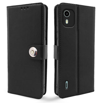 Nokia C12/C12 Pro flip cover in black by Pikkme