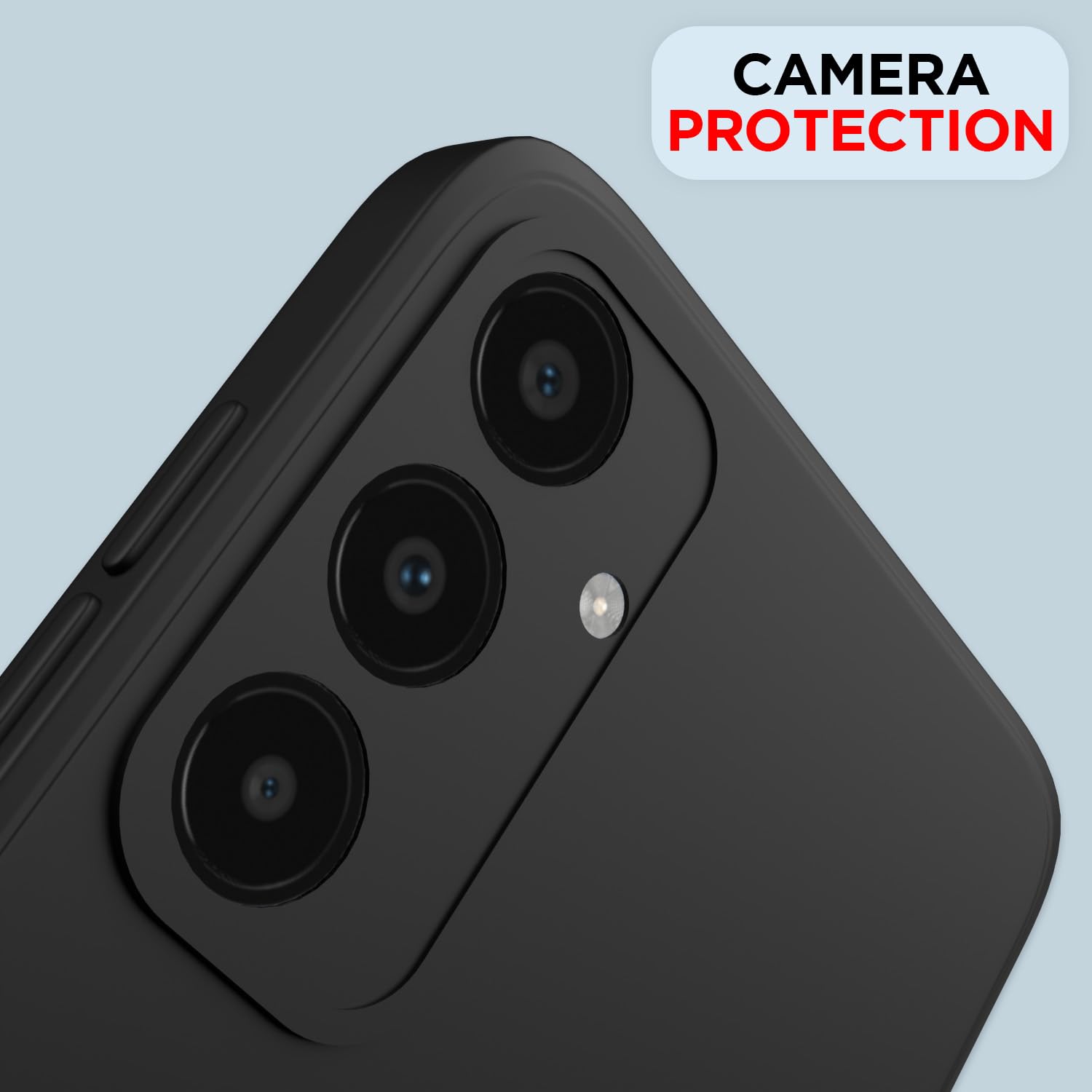 Pikkme black Matte mobile cover for Samsung A25 5G – photo 5