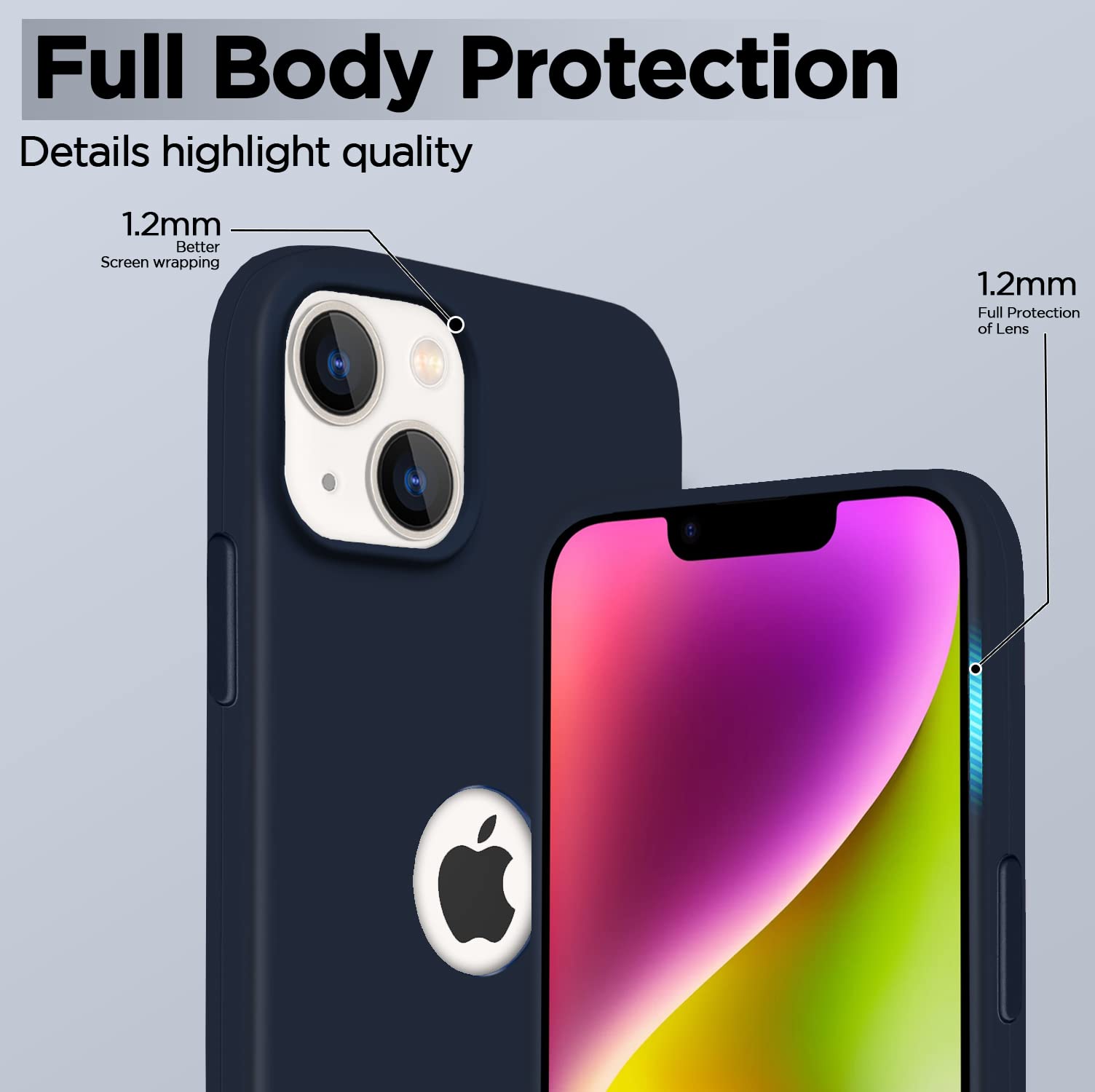 Pikkme iPhone 14 Plus dark blue back cover – photo 5