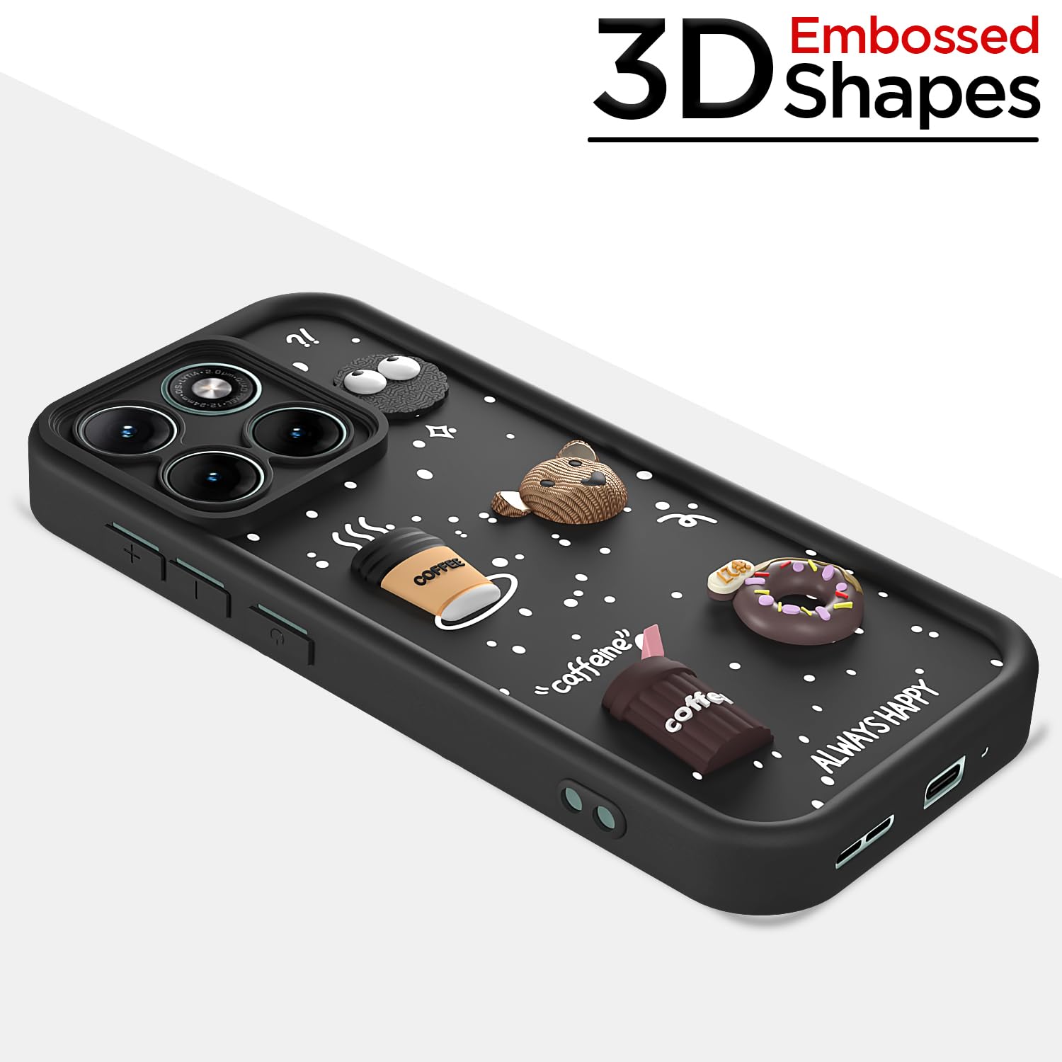 Black Silicone back cover for Moto Edge 70 Fusion 5G/3D – Pikkme – photo 3