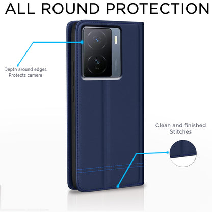 Pikkme iQOO Z7/Z7s 5G Magnetic blue flip case – photo 4