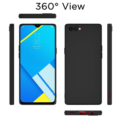 Black mobile back cover for Oppo A3s/Realme C1 – Pikkme – photo 4