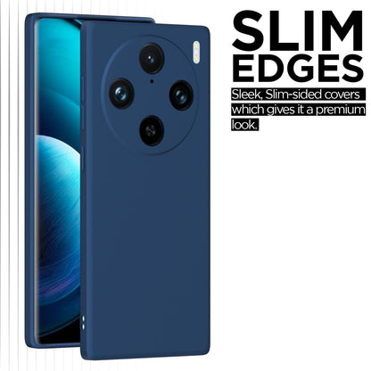 Vivo X100 Pro 5G Matte mobile back cover in blue by Pikkme – photo 7