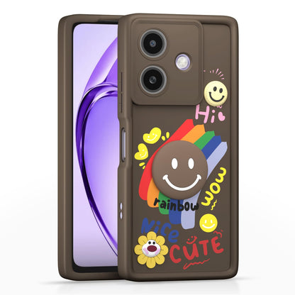 Brown mobile cover for Oppo A3x 5G/A3x 4G/A3 5G – Pikkme