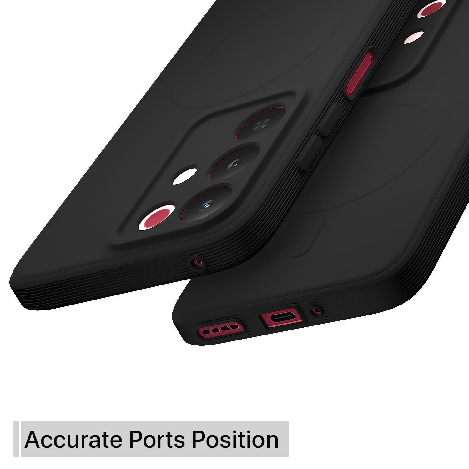 Pikkme Realme Narzo 90X/C85/15X 5G black back cover – photo 4