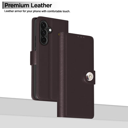 Pikkme Samsung A56 5G Button coffee flip case – photo 2