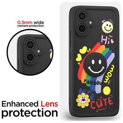 Black Soft Silicone back cover for Samsung A04 – Pikkme – photo 5
