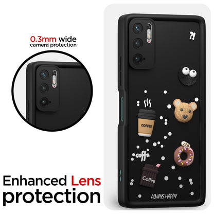 Redmi Note 10T 5G back cover in black by Pikkme – photo 5