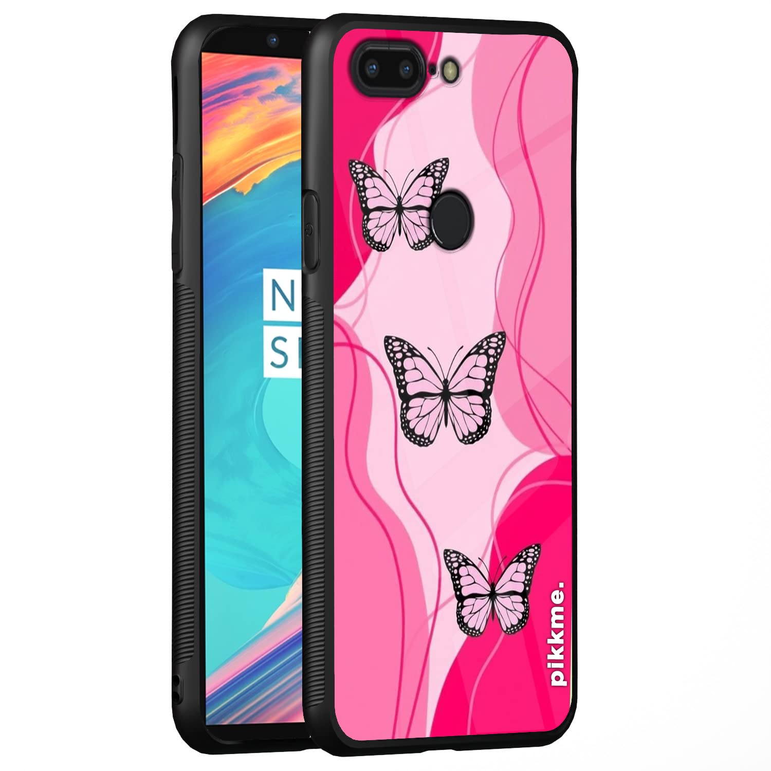Pikkme OnePlus 5T Hybrid mobile back cover