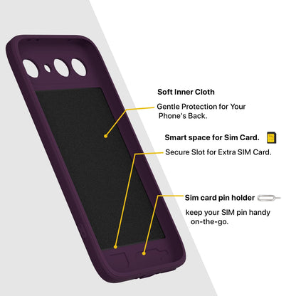 Pikkme purple MagSafe mobile back cover for Vivo X300 FE 5G – photo 6