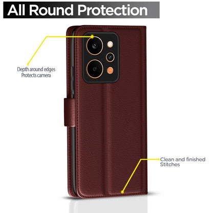 Brown flip case for Realme P4 Power 5G – Pikkme – photo 4