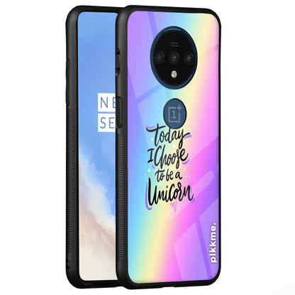 OnePlus 7T Hybrid mobile back cover by Pikkme