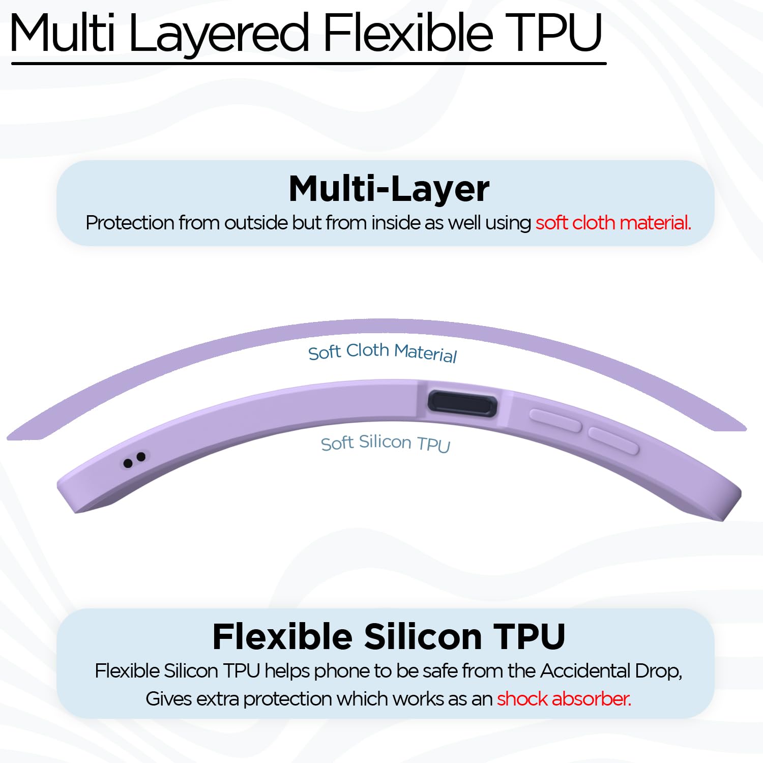 Pikkme Samsung Galaxy A15 5G Liquid Silicone Back Cover | Purple