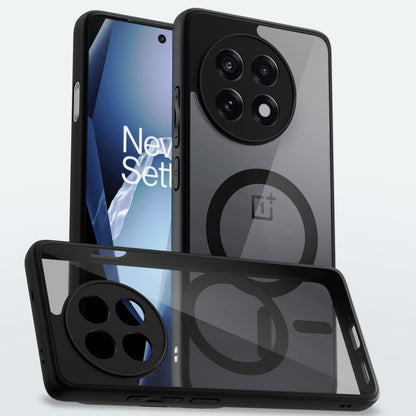 Pikkme black mag-safe phone cover for OnePlus 13R 5G