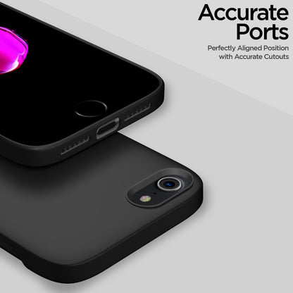 Pikkme  iPhone 7/8 / SE 2020 SideCut Back Cover (Black)
