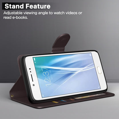 Pikkme Vivo V5/V5S/Y66/Y67 coffee flip cover – photo 3