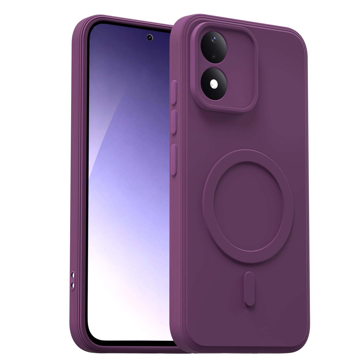 Pikkme Redmi Note 17 5G MagSafe purple phone cover