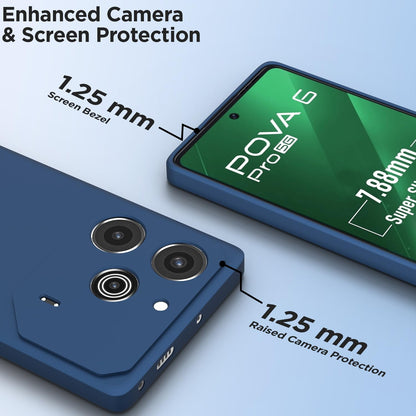 Pikkme Tecno Pova 6 Pro 5G blue back cover – photo 2