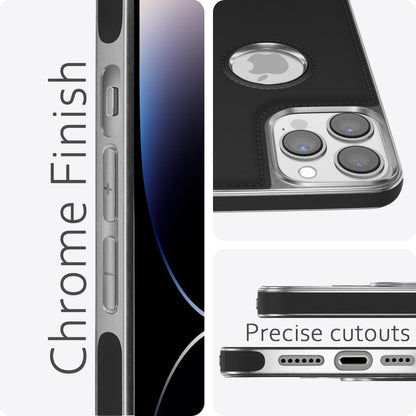 Pikkme iPhone 14 Pro Max chrome black mobile back cover – photo 4
