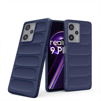 Blue Liquid Silicone phone cover for Realme 9 Pro 5G – Pikkme