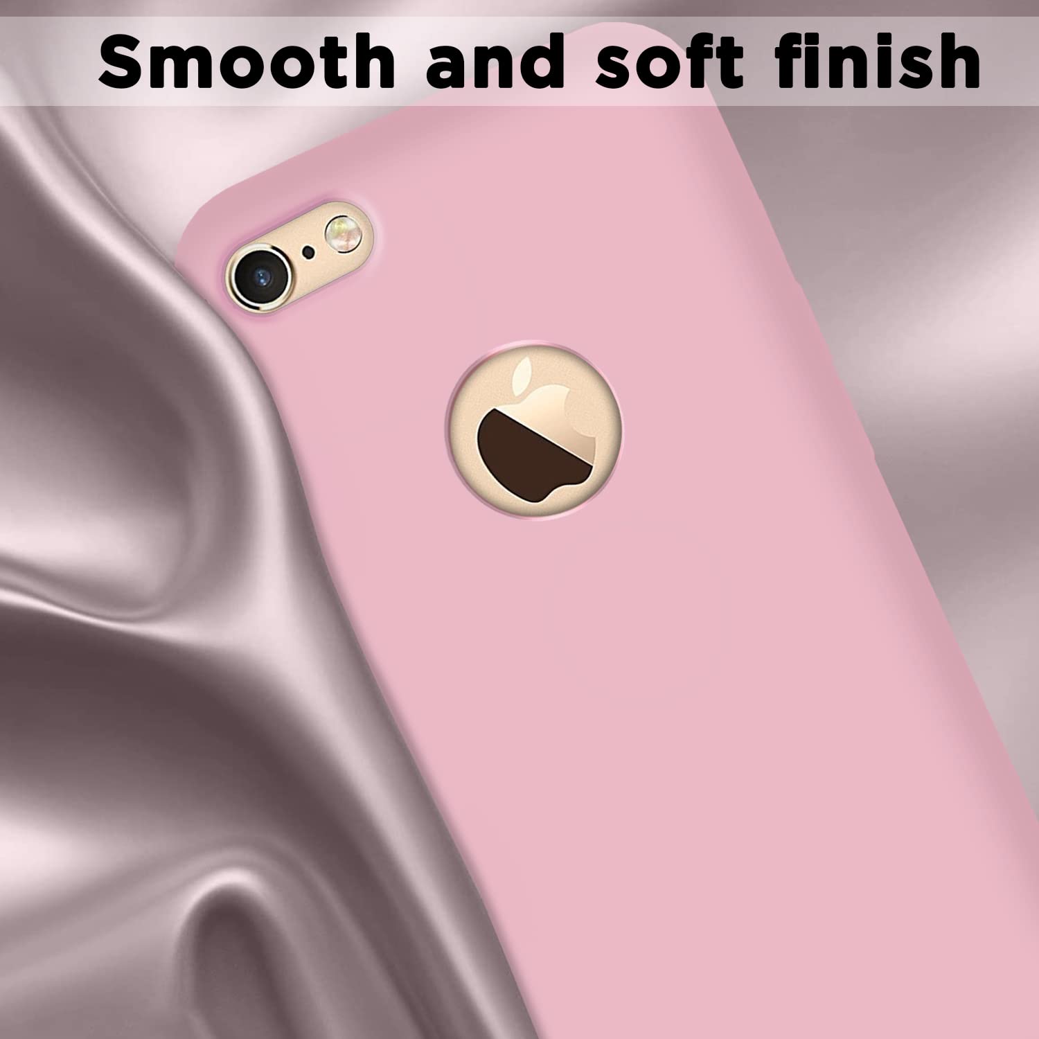 Pikkme rose pink Soft Silicone mobile back cover for iPhone 6/6S – photo 6