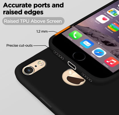 Pikkme black Soft Silicone back cover for iPhone 6/6S – photo 2