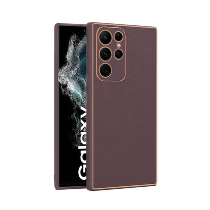Pikkme purple mobile back cover for Samsung S22 Ultra 5G