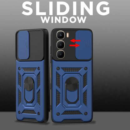 Blue D10 Camera Shield back cover for Infinix Hot 60 5G/360 – Pikkme – photo 2