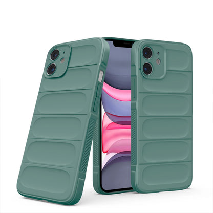 iPhone 11 Liquid Silicone mobile back cover in green by Pikkme