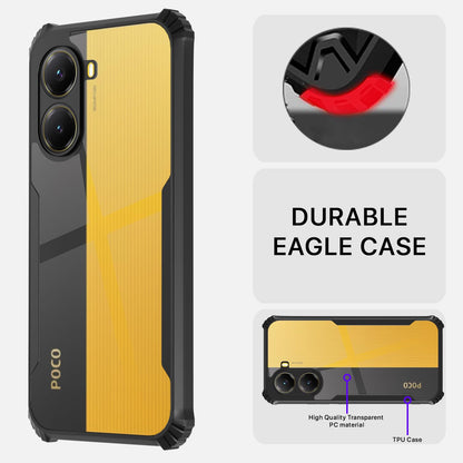 Poco X7 Pro 5G mobile back cover in black by Pikkme – photo 5
