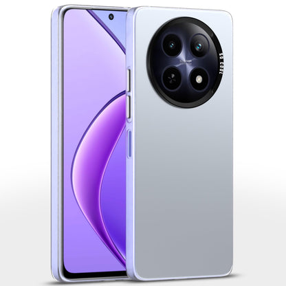 Pikkme silver Matte mobile cover for Realme Narzo 70x 5G/N65/13/12/12X 5G/C65