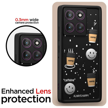 Pikkme black Silicone phone cover for Moto Edge 60 Pro 5G/3D – photo 5
