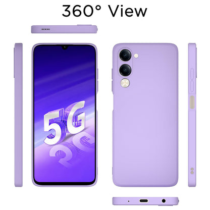 Purple Matte mobile back cover for iQOO Z10 Lite 5G/Vivo T4 Lite 5G/Y19 5G/Y19e/Y04 4G/Y29s 5G – Pikkme – photo 4