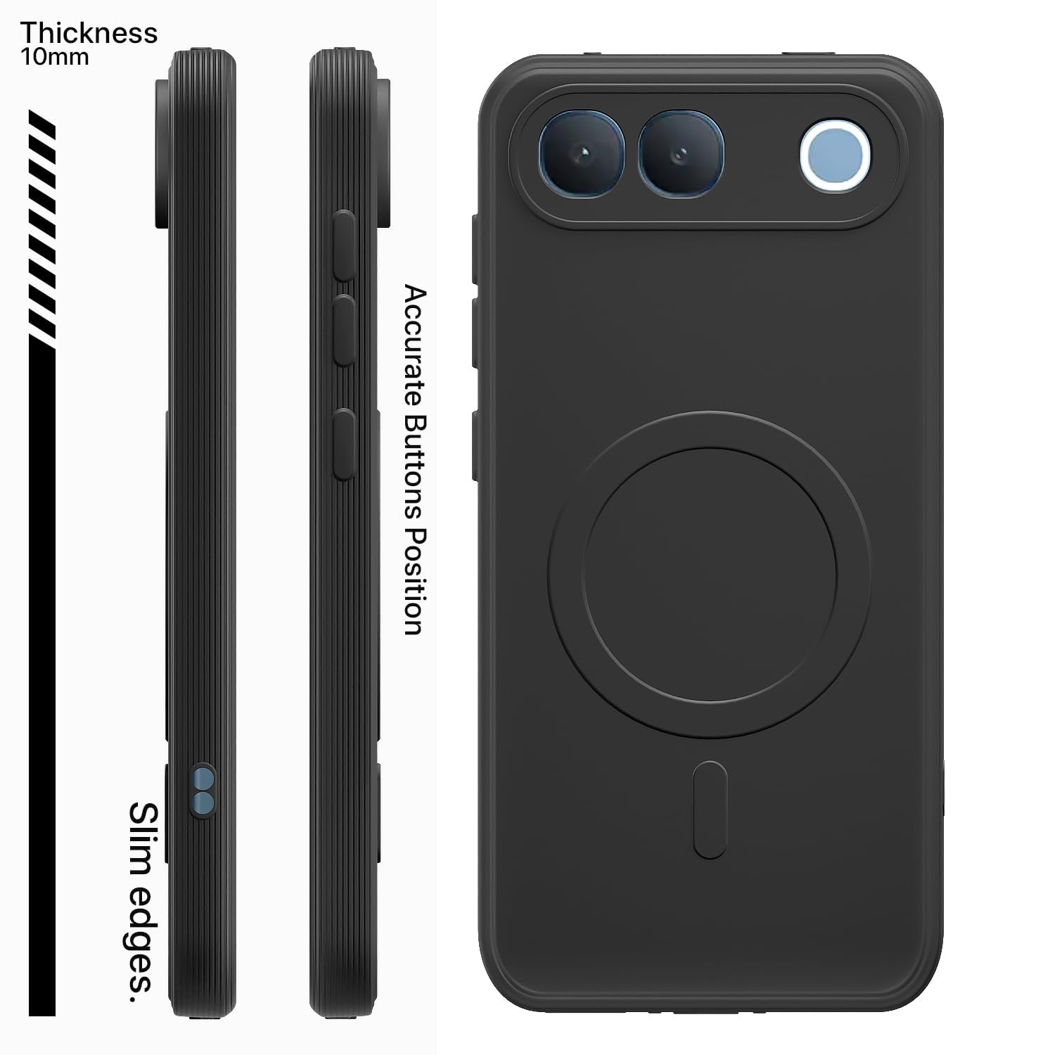 Pikkme black mobile cover for Vivo S2 5G – photo 3