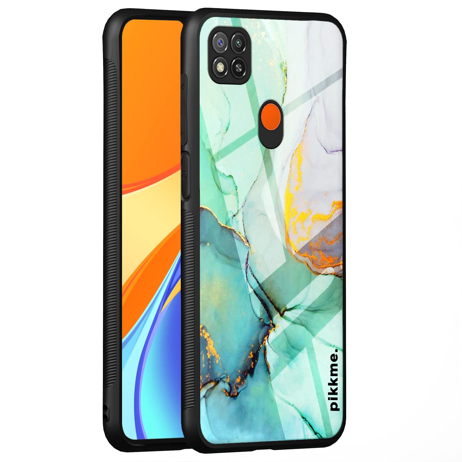 Pikkme Hybrid mobile back cover for Redmi 10A/9, Poco C31