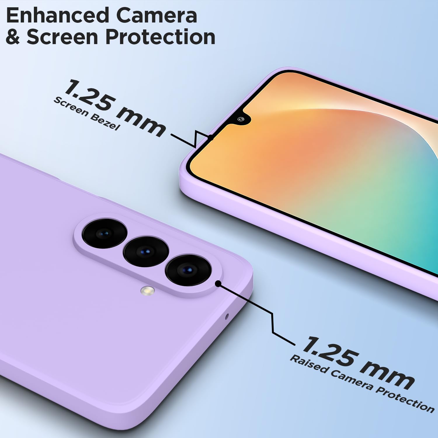 Pikkme purple phone cover for Samsung M36 5G – photo 2