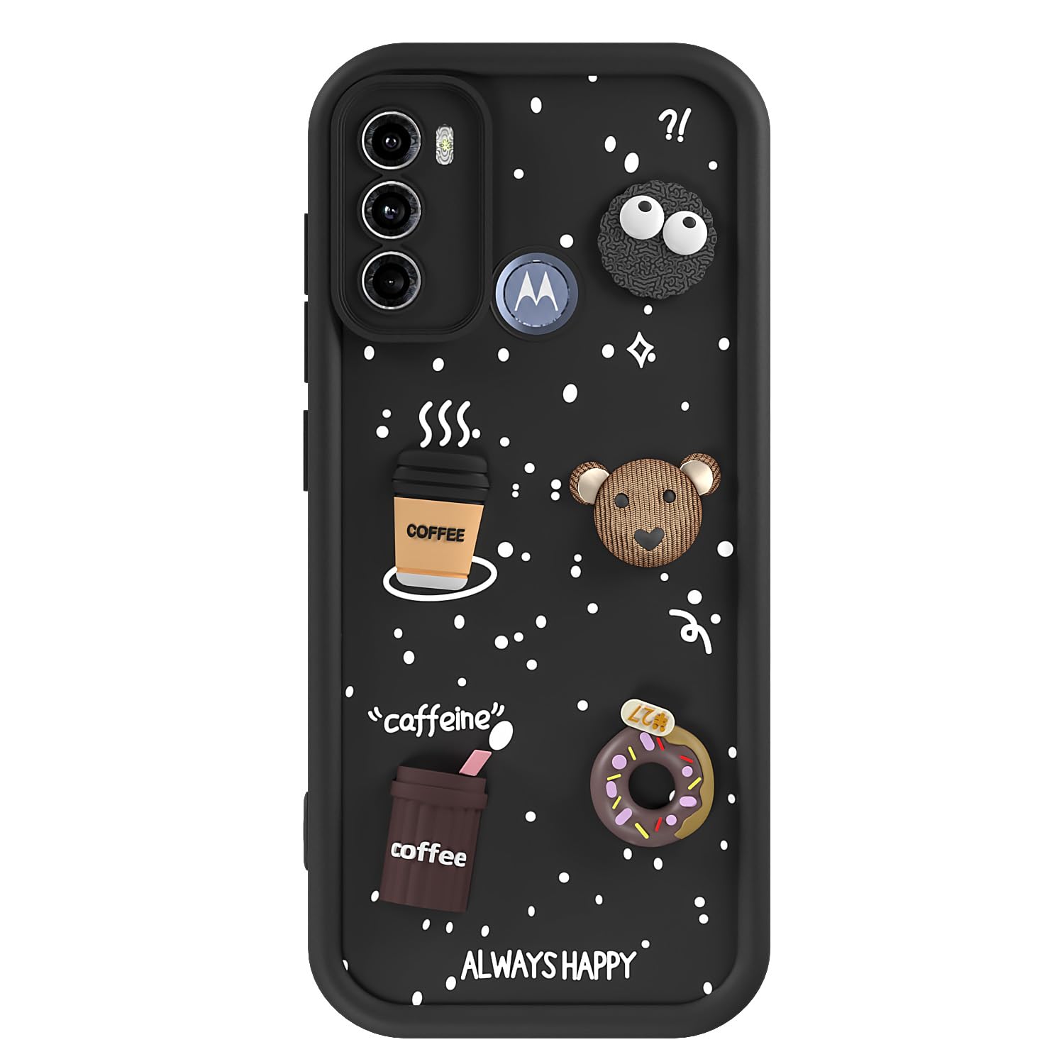 Moto G60/G40 Fusion/3D mobile cover in black by Pikkme – photo 7