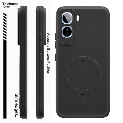 Pikkme black MagSafe mobile cover for Vivo T5 Pro 5G – photo 3