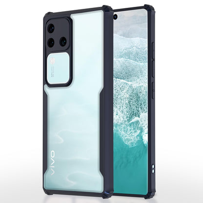 Pikkme blue Clear phone cover for Vivo V30 Pro 5G