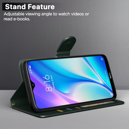 Redmi 8A Wallet wallet flip cover in green by Pikkme – photo 3