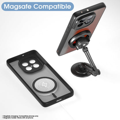 Pikkme black smoke mag-safe back cover for iQOO Neo 10/Vivo Y300 GT 5G – photo 7