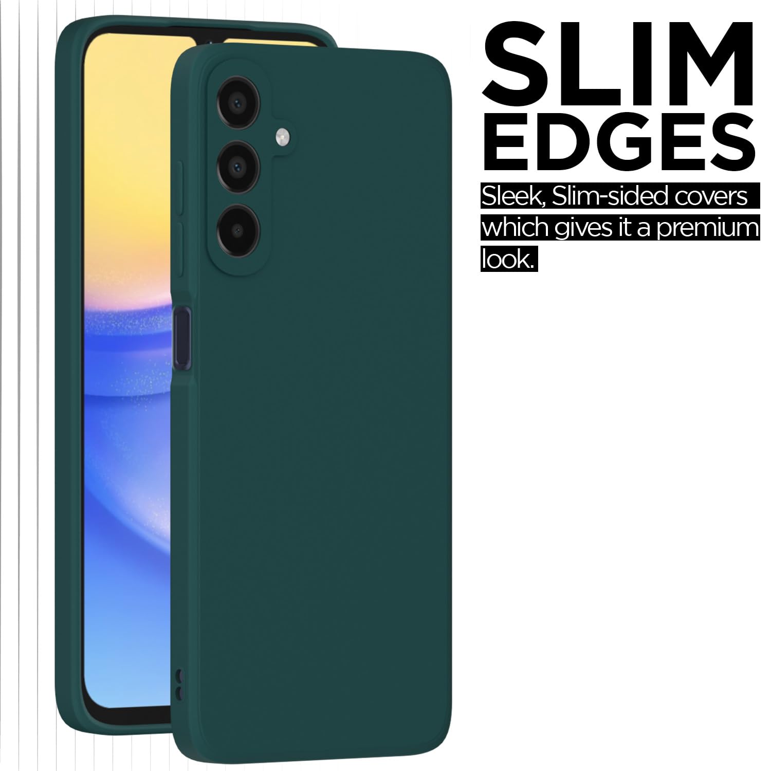 Samsung A15 5G Matte back cover in green by Pikkme – photo 7