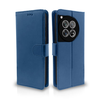 OnePlus 12 5G Wallet wallet flip cover in blue by Pikkme