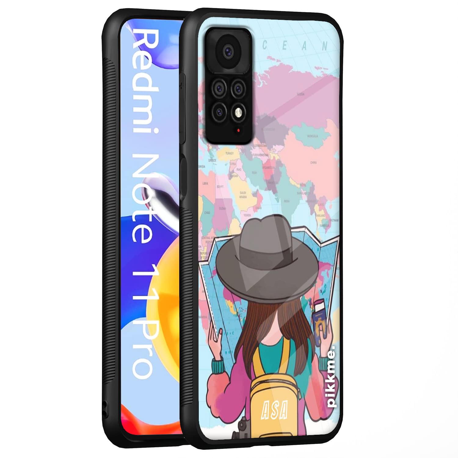 Pikkme Hybrid phone cover for Redmi Note 11 Pro/Note 11 Pro Plus 5G