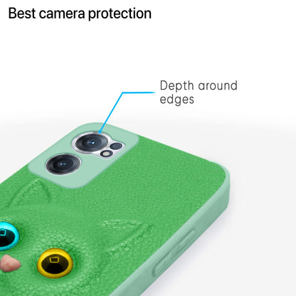 Pikkme OnePlus Nord CE 2 5G Cat green phone cover – photo 5
